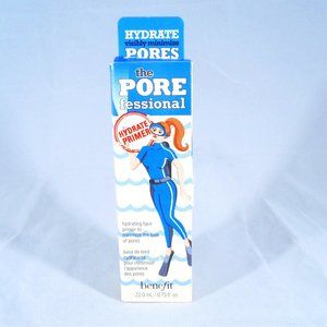 BENEFIT COSMETICS The POREfessional HYDRATING FACE PRIMER 22 ml/.75 oz Open Box